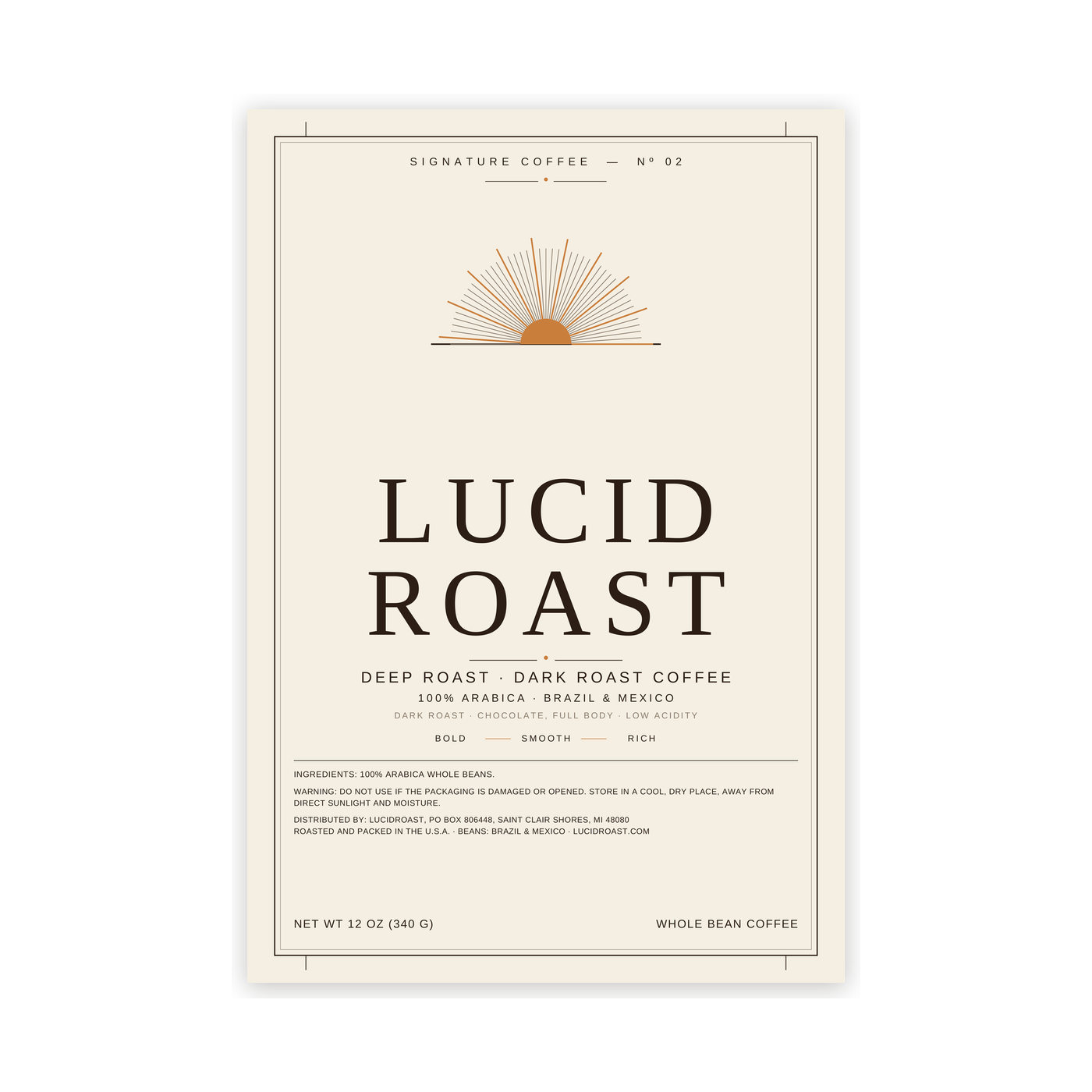 Deep Roast — Dark Roast Whole Bean